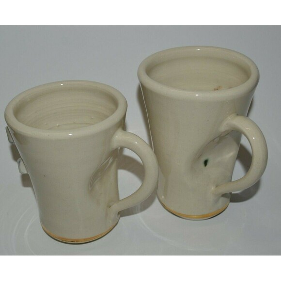 Vintage TWINKIE & Rubber Duckie Large Custom Handmade Heavy Coffee Mugs PRIDE - Picture 3 of 8